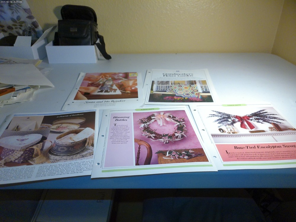 5- Assorted Pattern Sample Cards