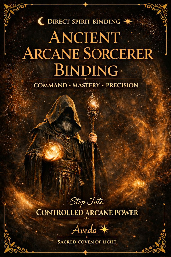 ANCIENT ARCANE SORCERER Binding - Direct Spirit Alignment • Command • Mastery
