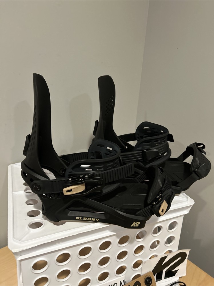 K2 Albany Women's Snowboard Bindings New Size Medium #E150