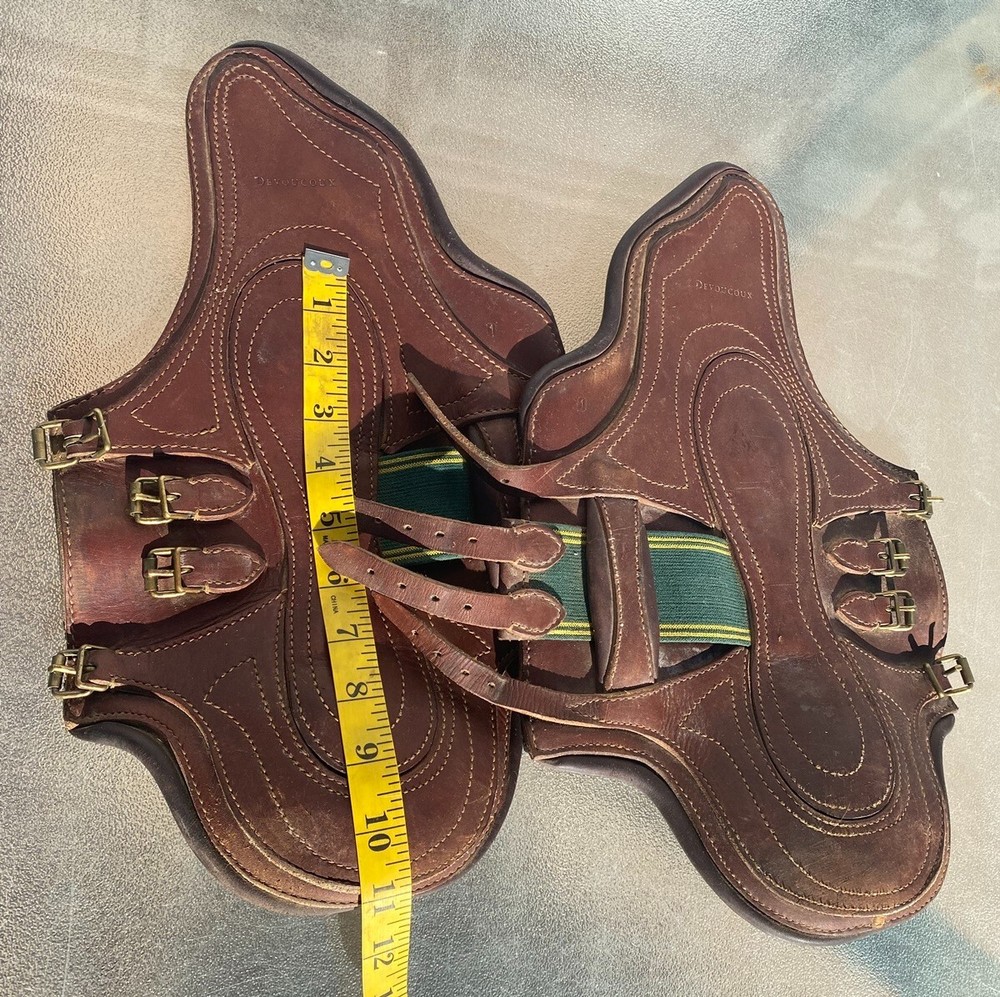 Devoucoux Chiberta Fetlock Boots Size 1 - Leather w/ soft lining Great Shape!