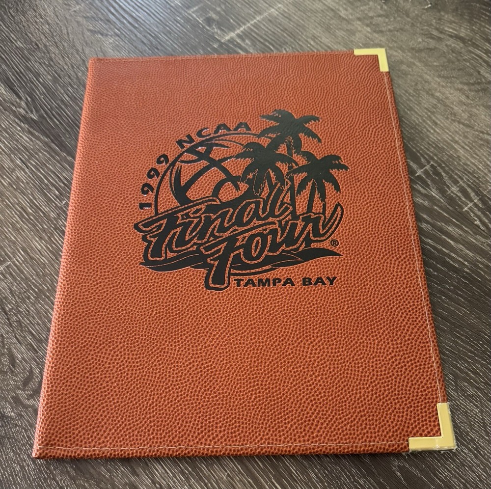Official NCAA ® Rawlings ® Final Four ® Genuine Ball Leather Folder - 1999