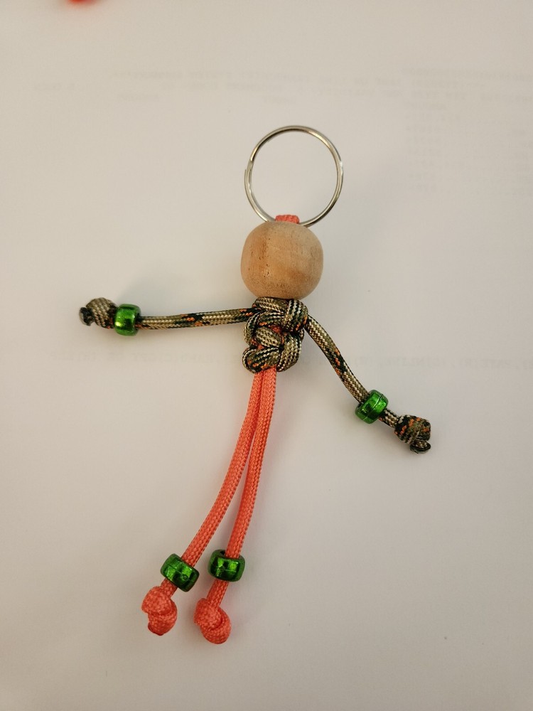 Paracord People Keychain