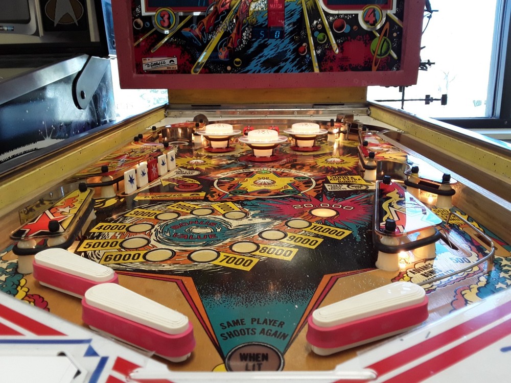 Solar Ride by Gottlieb Pinball Machine