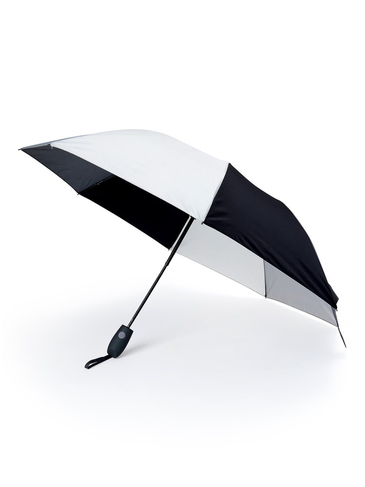 Automatic Open Folding Rain Umbrella Black
