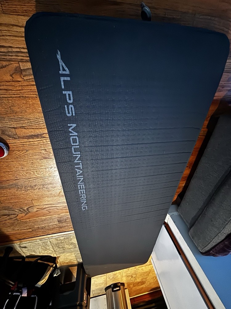 ALPS Mountaineering Outback Mat Sleeping Pad Single Roll Up Black