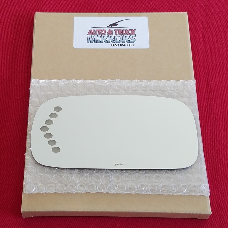 Mirror Glass For 06-08 Lucerne, Dts Driver Side Replacement - Signal Etch