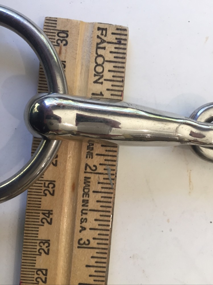 New Eldonian French Link Bradoon Snaffle Bit