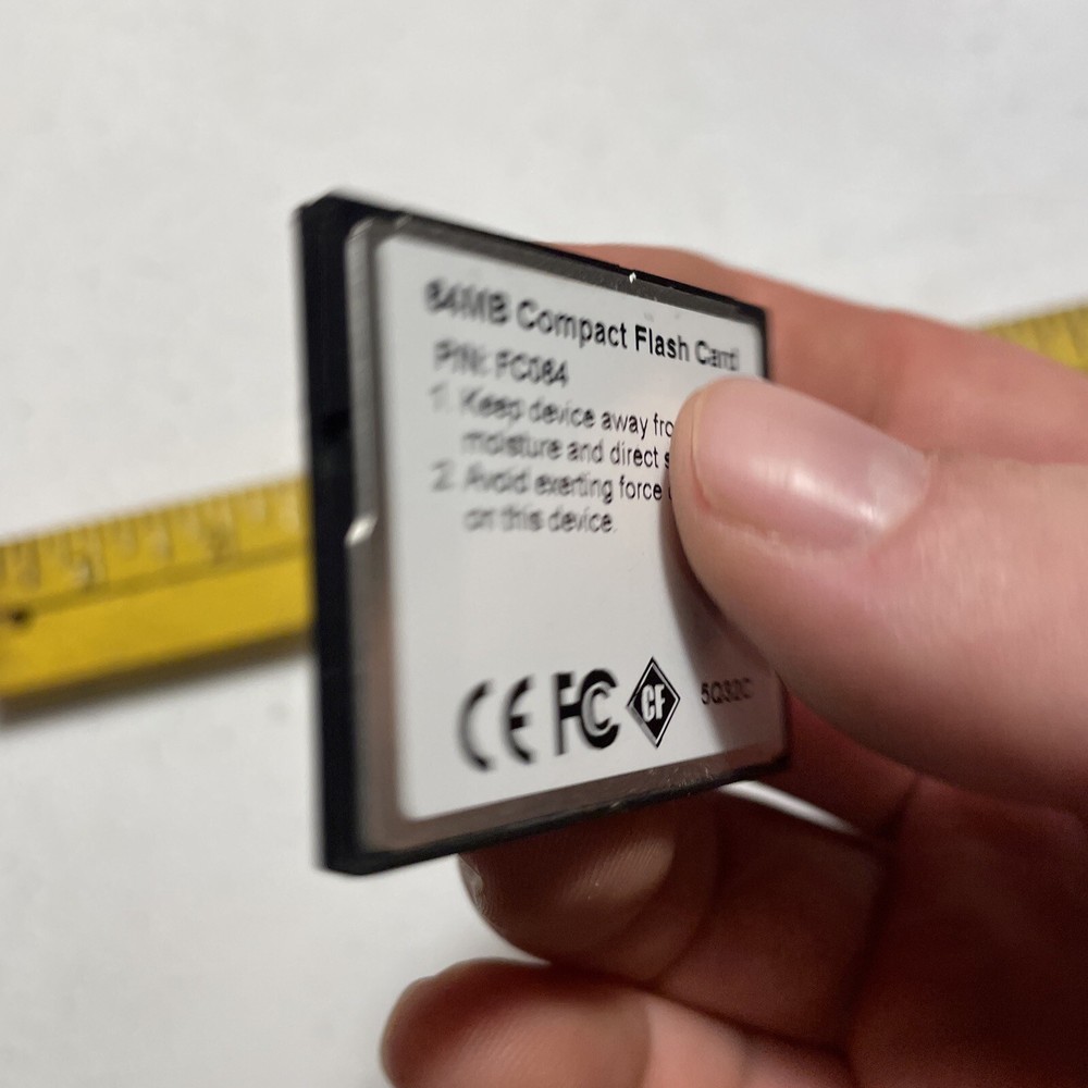 POI COMPACT FLASH / CF CARD 64MB B25