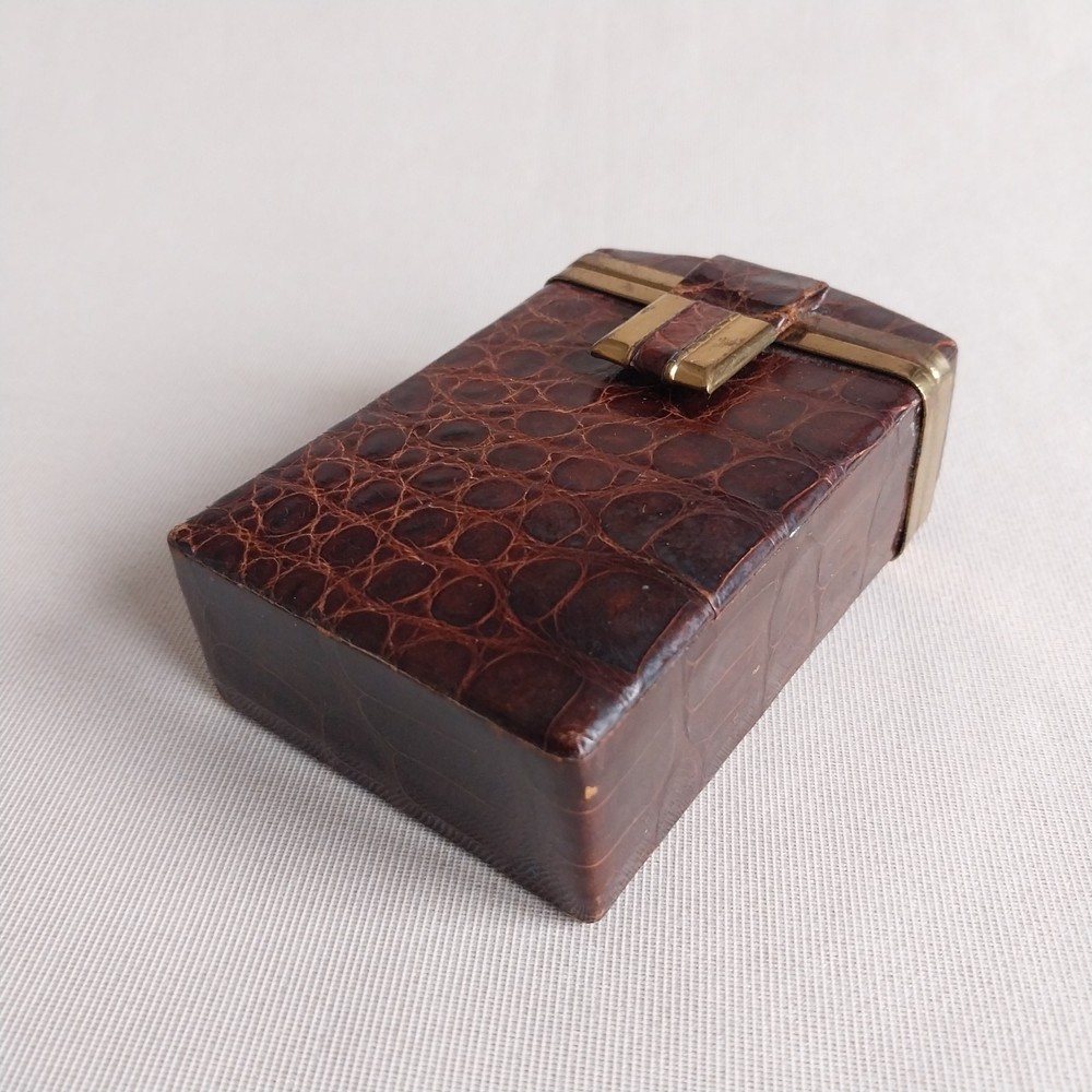Vintage Bond Street Leather Cigarette Case