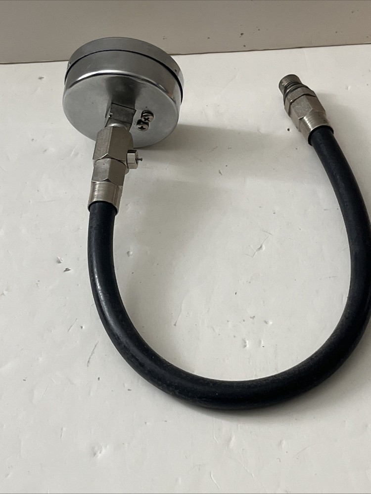 vintage Sears compression tester gauge