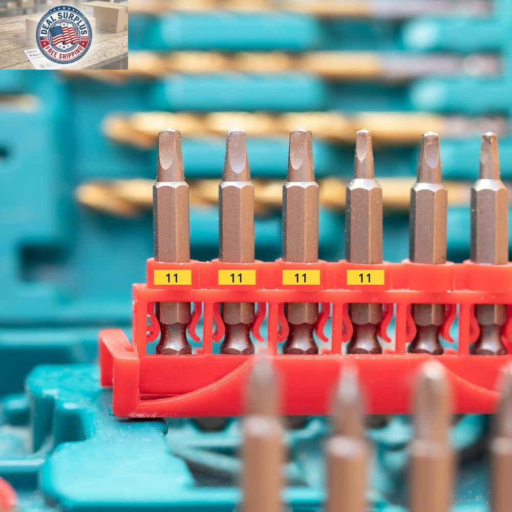 Tool Box Labels, 4 Set 180 Toolbox Decals Wrench Socket Size Stickers for Socket