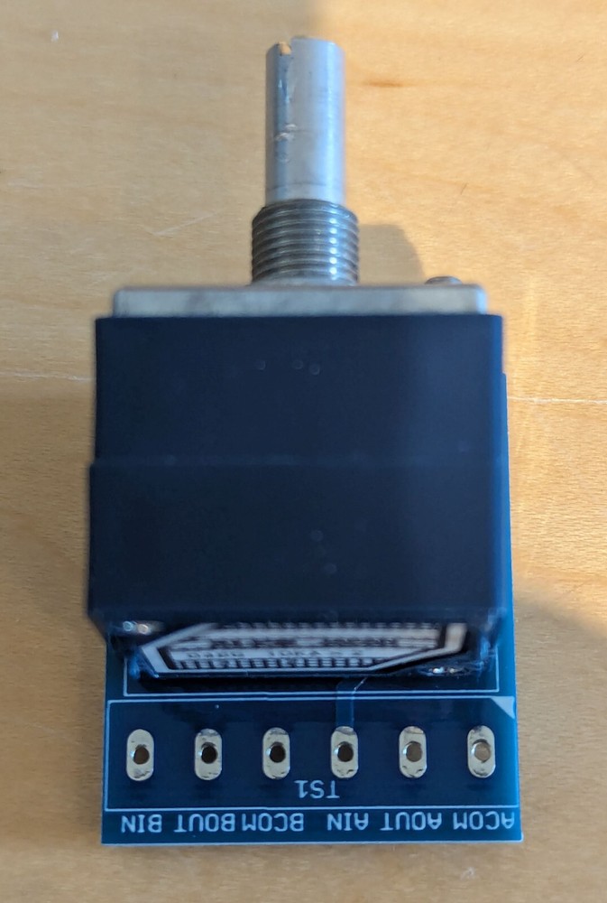 DIY PCB - Connection board for Alps RK27 pot