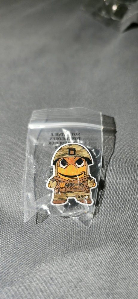 Warriors At Amazon Peccy Pin