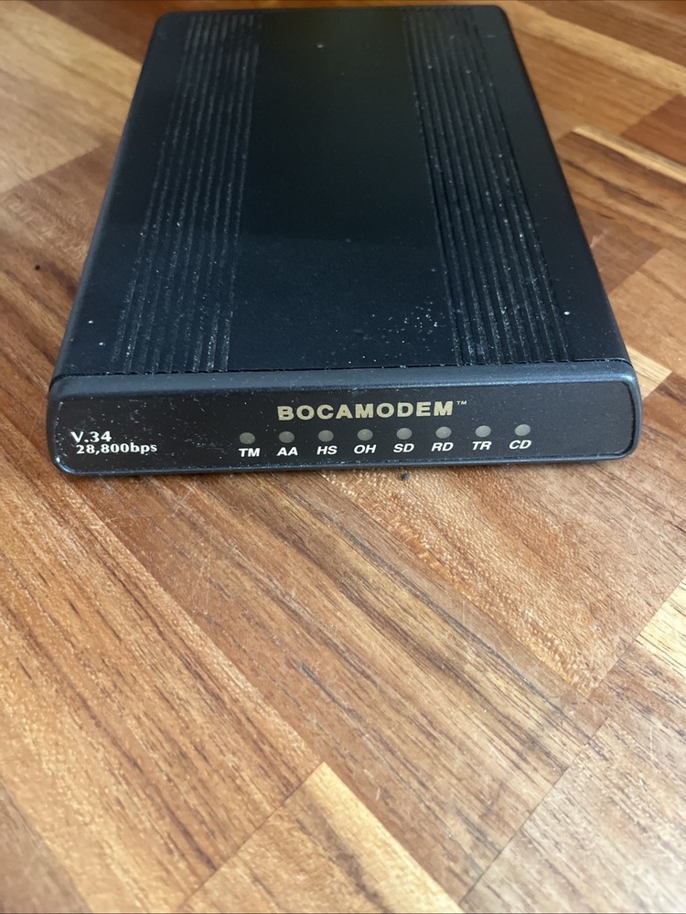 Bocamodem 28,800BPS Baud External Serial RS232 Modem