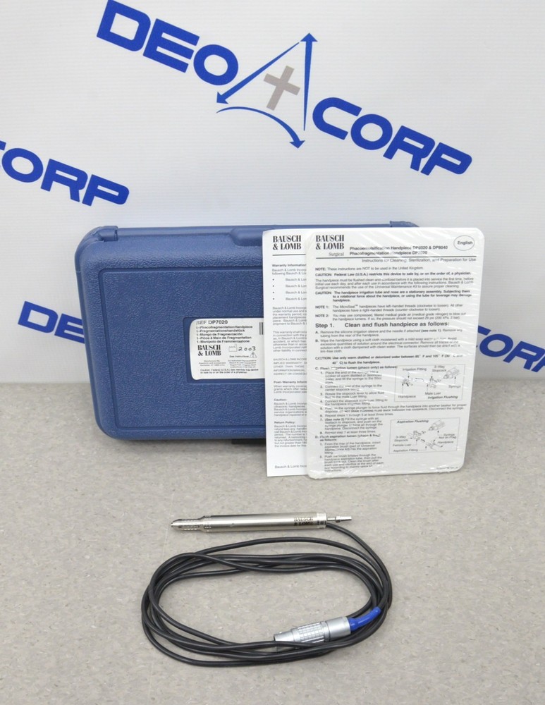 Bausch & Lomb DP7020 Phacoemulsification Handpiece
