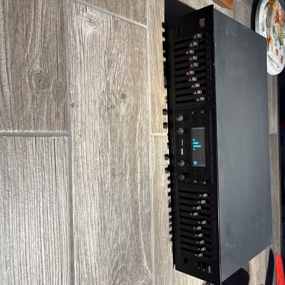 BSR EQ-3000 Stereo Frequency Equalizer - Good Condition - Turns On selling As-is