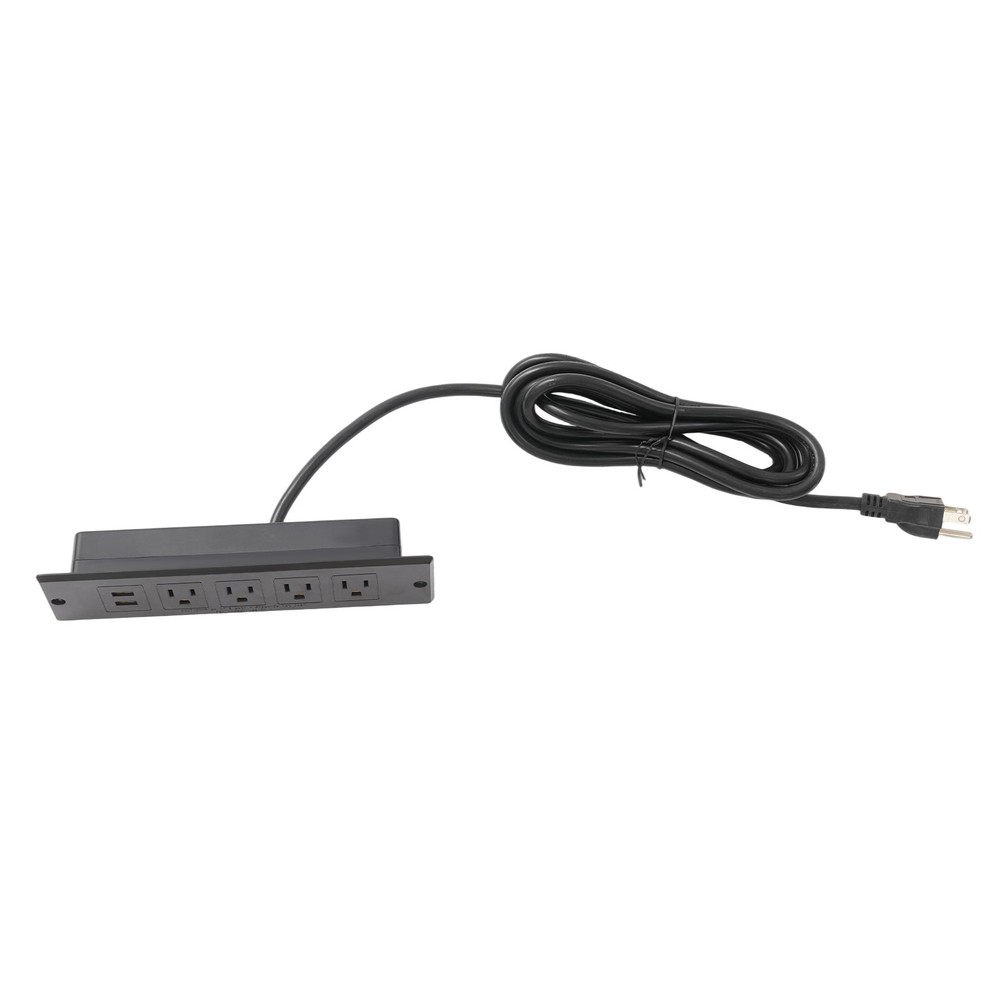 Max 2000 lbs Adjustable Height Workbench W/Power Outlets Heavy-Duty Work Table