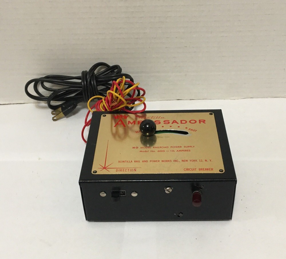 SCINTILLA AMBASSADOR HO TRAIN TRANSFORMER Power Supply