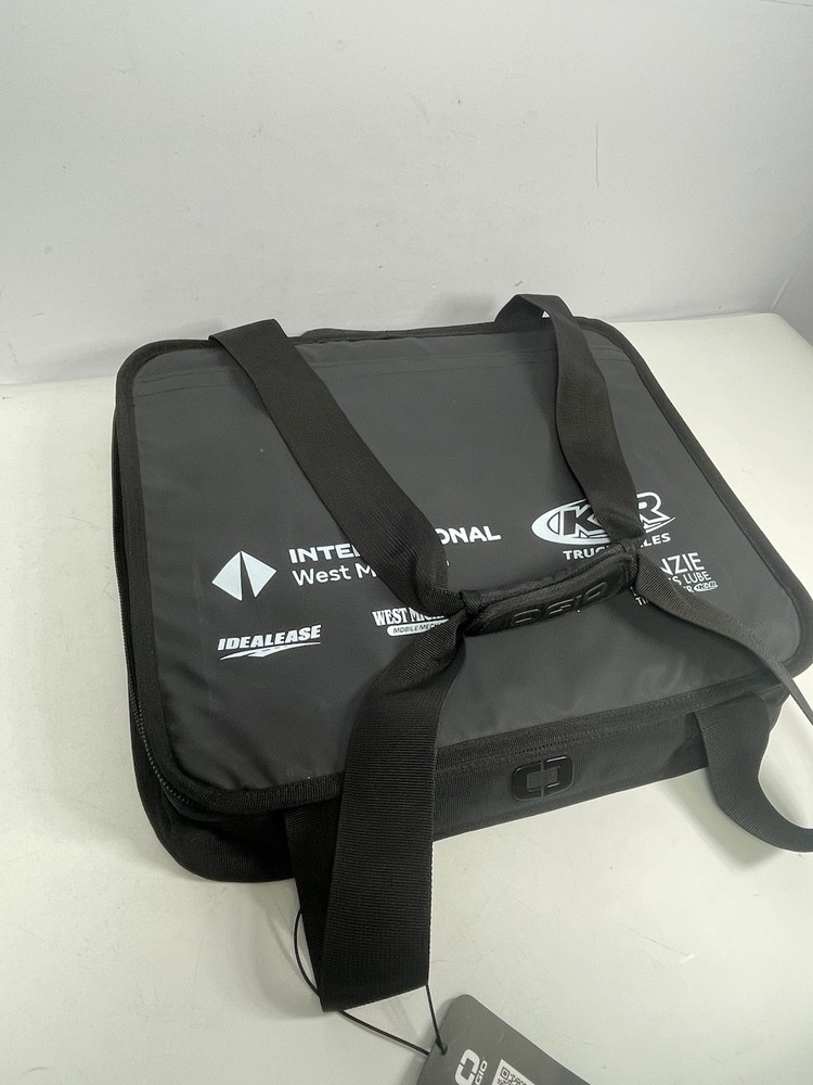 New Ogio Basic Cube Zip-Top Gear Bag Tote w/ Handle - Black