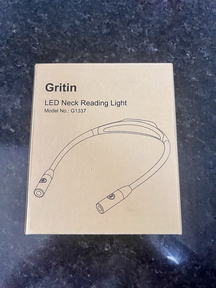 Gritin LED Neck Reading Light,  model G1337