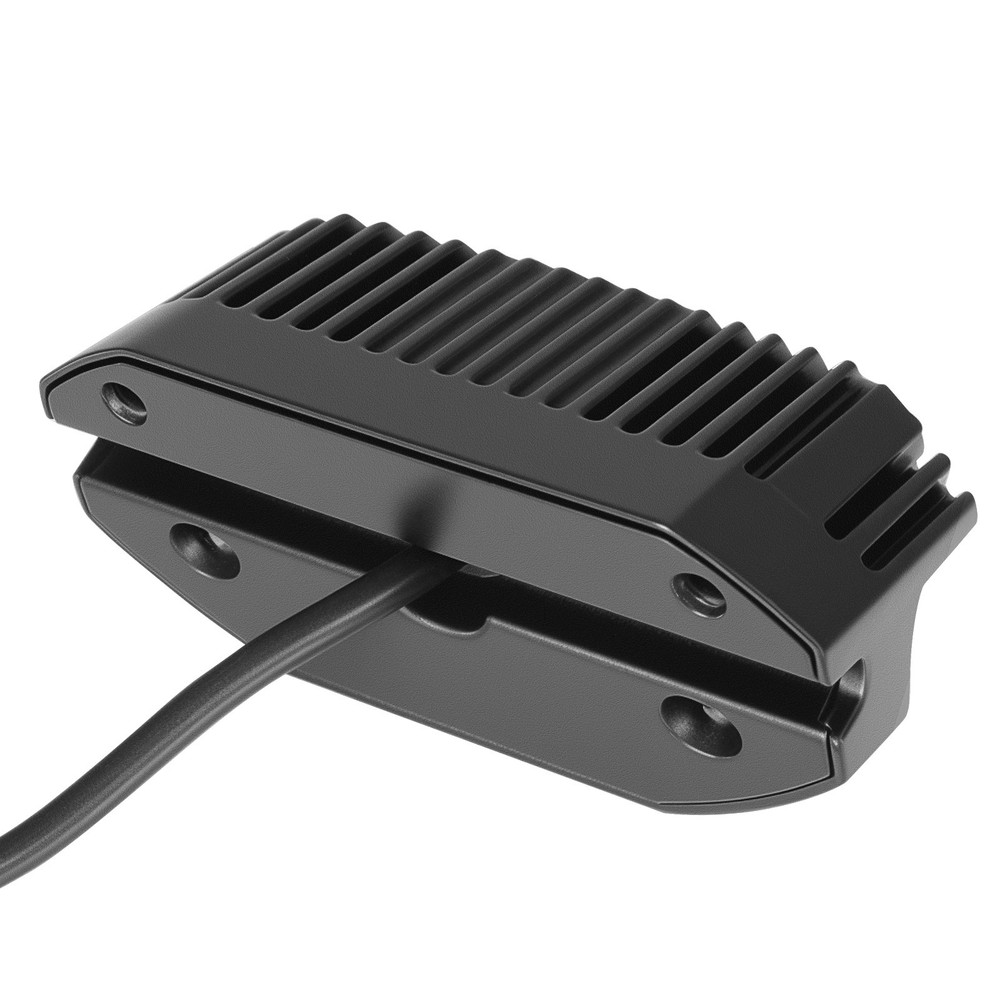 Black LED RV Exterior Porch Utility Light 12V Camper Lamp 6000K For Trailer Boat