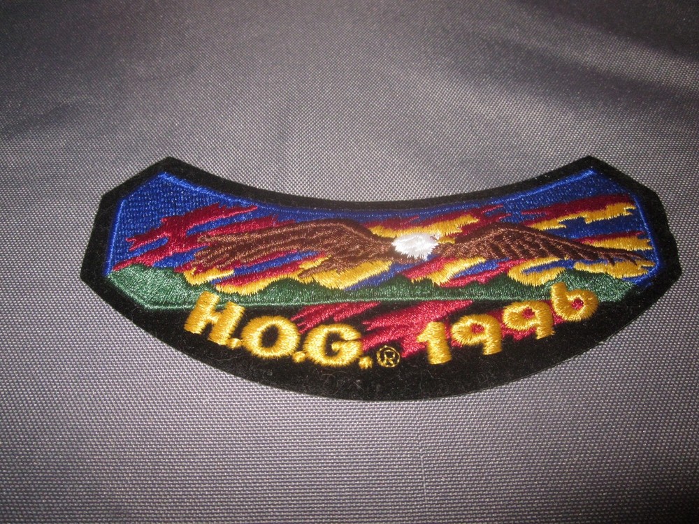 HOG HARLEY OWNERS GROUP HOG 1996 Member PATCH