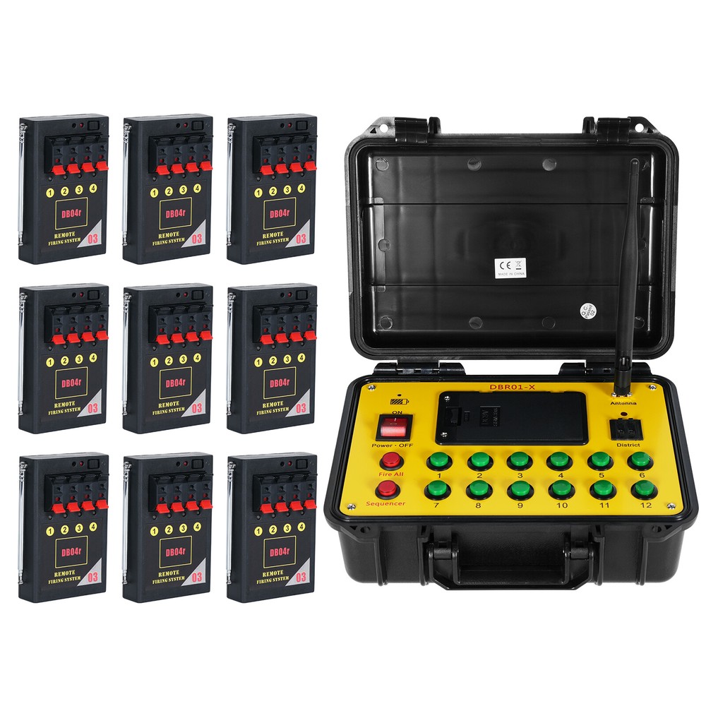 36 Cues Wireless Fireworks Firing system remote control fire control equipment