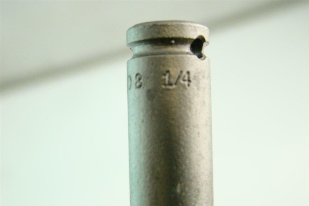 (2) Apex 1/4" Extra Deep Magnetic Socket, 1/4" Drive , 1308