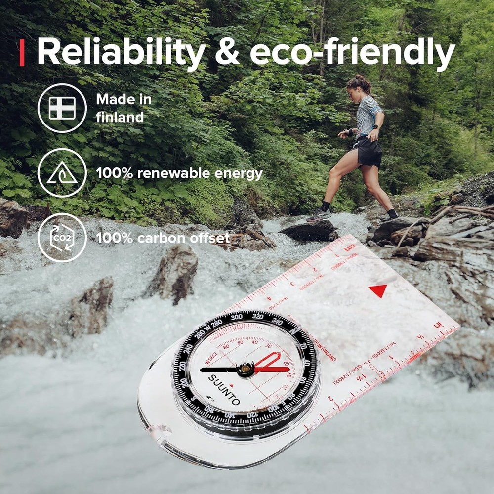 Minimalistic A-10 Recreational Compass