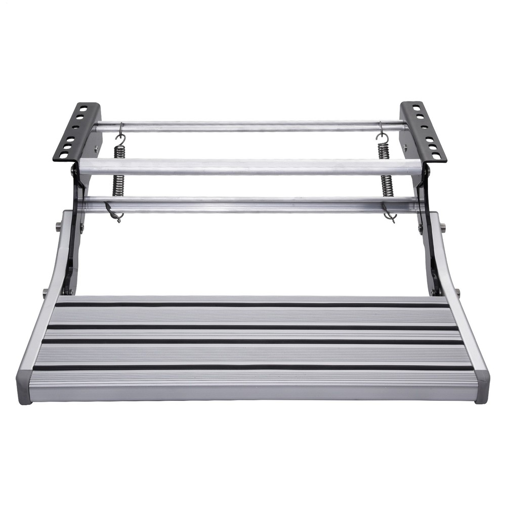 Aluminium Manual Pull Out Retractable One Step RV Camper Platform Steps Stair