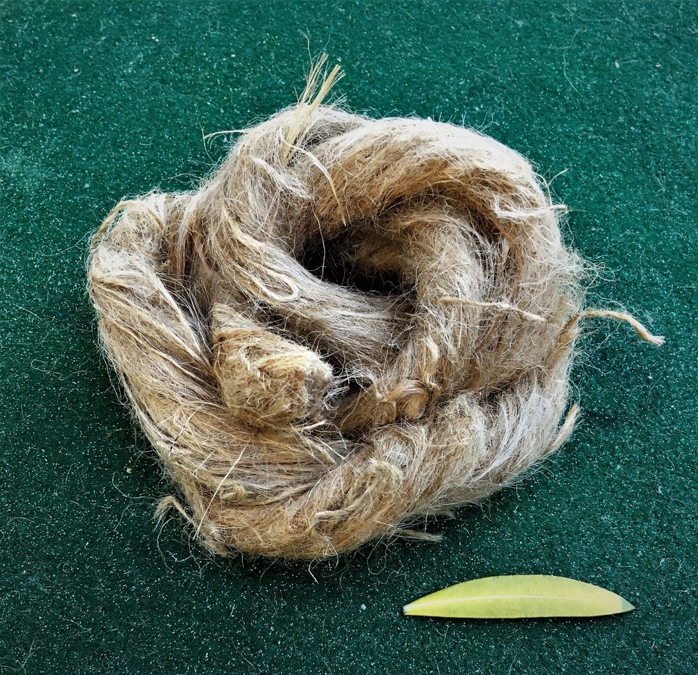 Oakum - great nesting material and fire tinder, Charcloth, Bow Drill