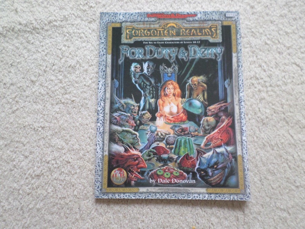 For Duty & Deity Forgotten Realms Dungeons & Dragons adventure module