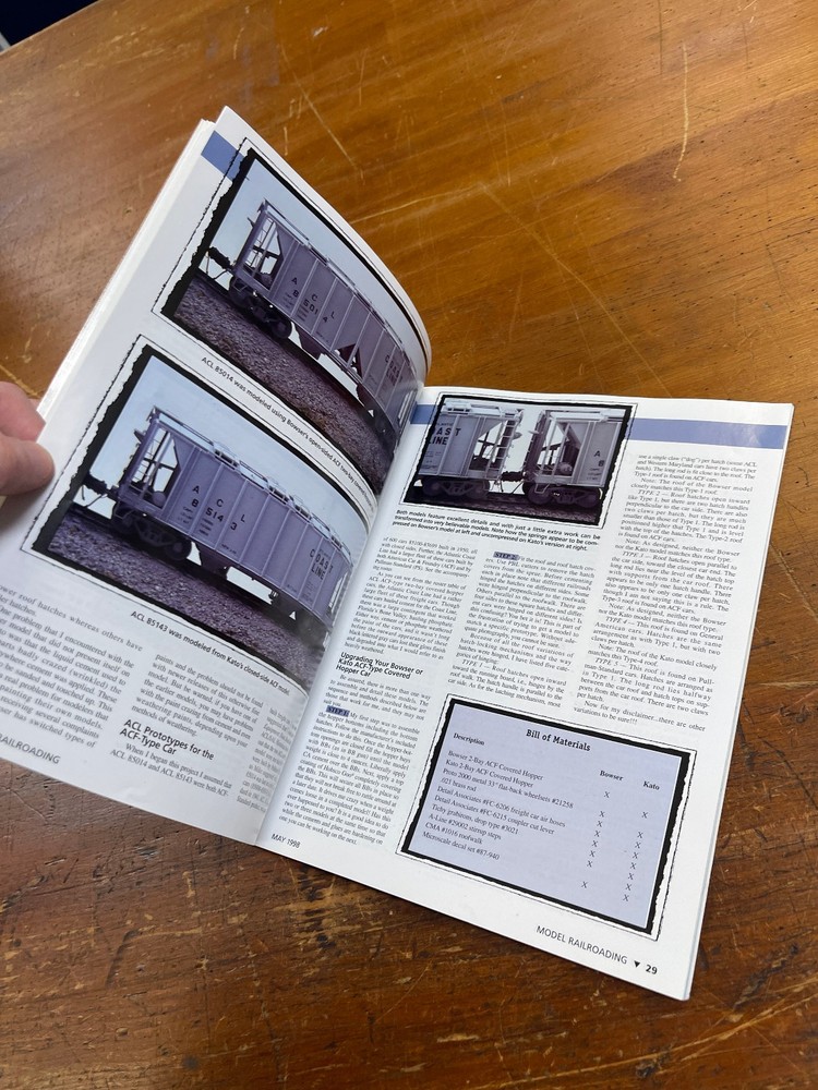 Model Railroading ~ May 1998 ~ Volume 28, No. 5 ~ Modeling a UP SD9043MAC