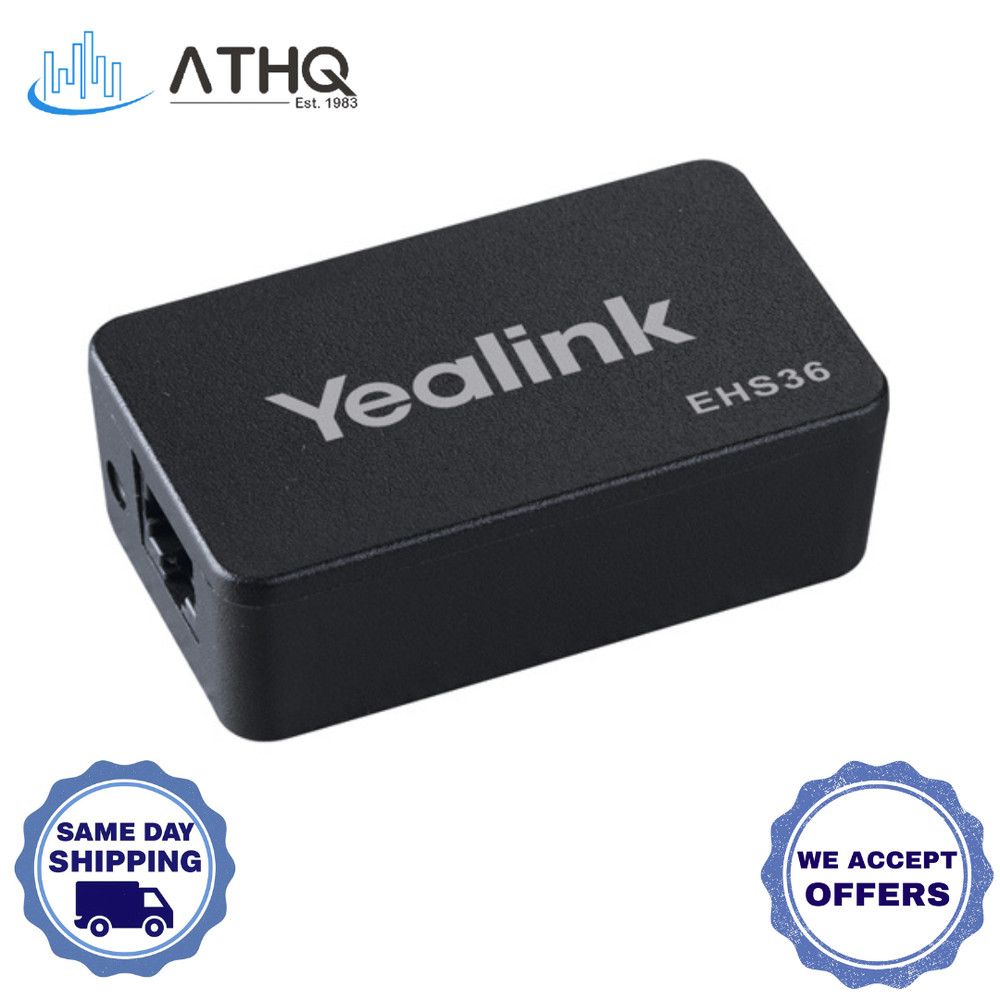 Yealink EHS36 IP Phone Wireless Headset Adapter