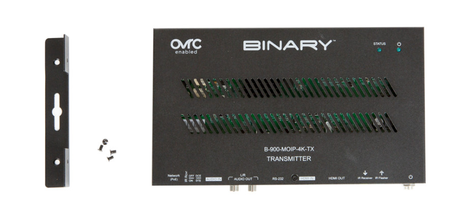 Binary MoIP Transmitter B-900-MOIP-4K-TX 4K Media over IP Transmitter
