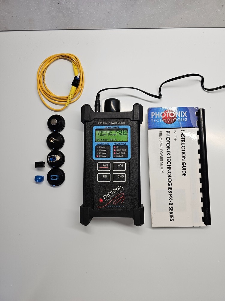 Photonix Technologies PX B220 optical power meter. Fiber Optic Testing