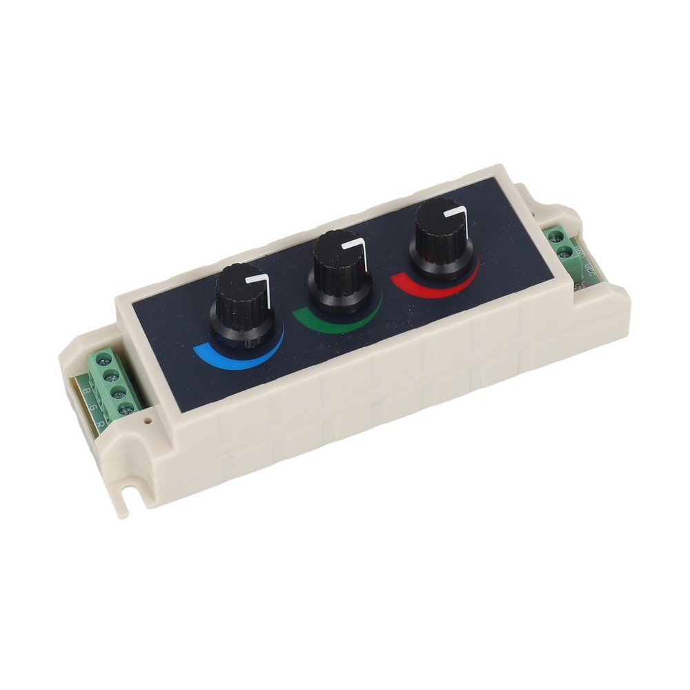 LED Lighting Control Dimmer Adjustable Brightness Three Channel Output