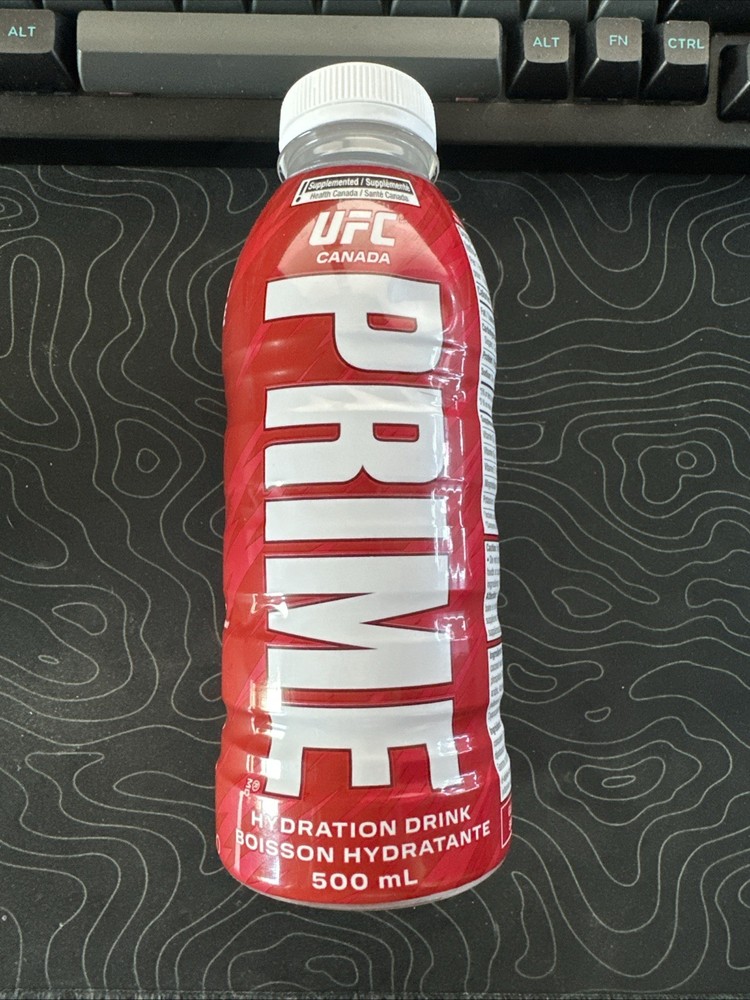 Sealed UFC Canada Limited Edition Prime Hydration Bottle