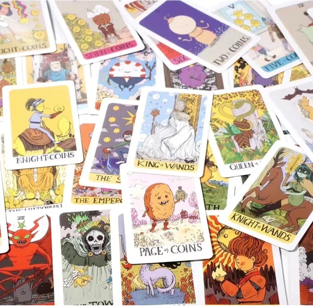 Adventure Time Tarot 78 Card Deck | Decoration Game or Unique Gift