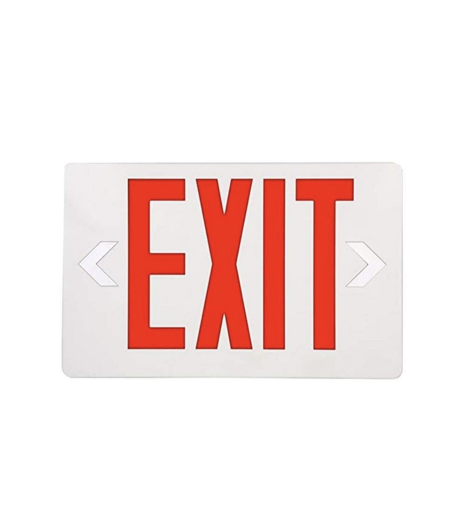 COMPACT SIZE LED EXIT SIGN (2 PACK)