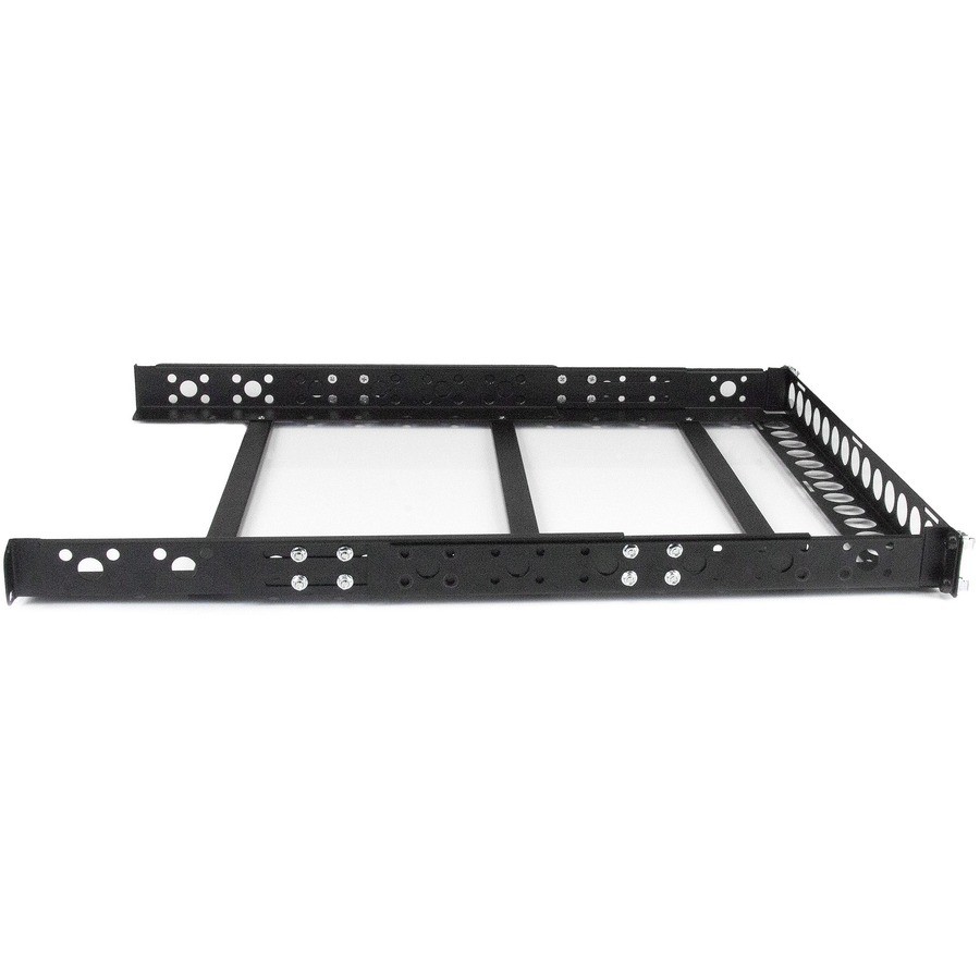StarTech UNIRAILS1U 19in Adjustable Depth Rack Rails Black