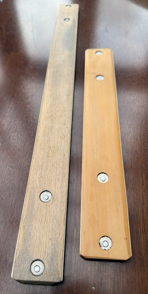 Drafting machine scale rules pair Kuhlmann