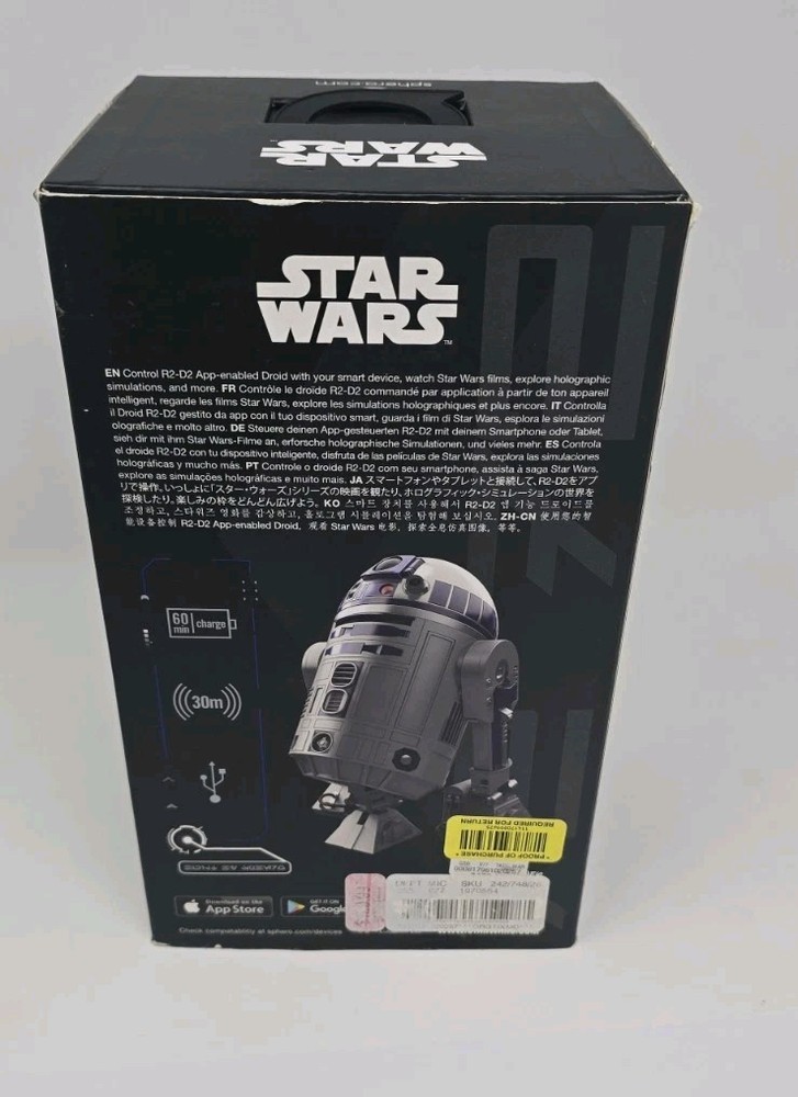 Sphero Star Wars R2-D2 App-Enabled Remote Control Robot R201