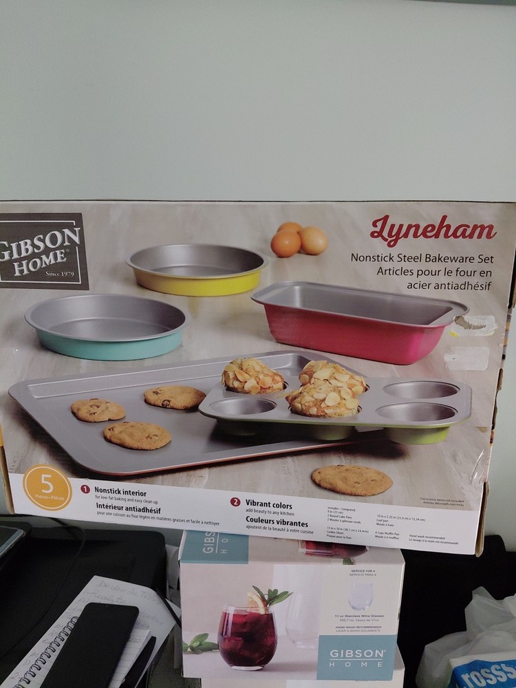 Gipson Home Nonstick Steel Bakeware Set