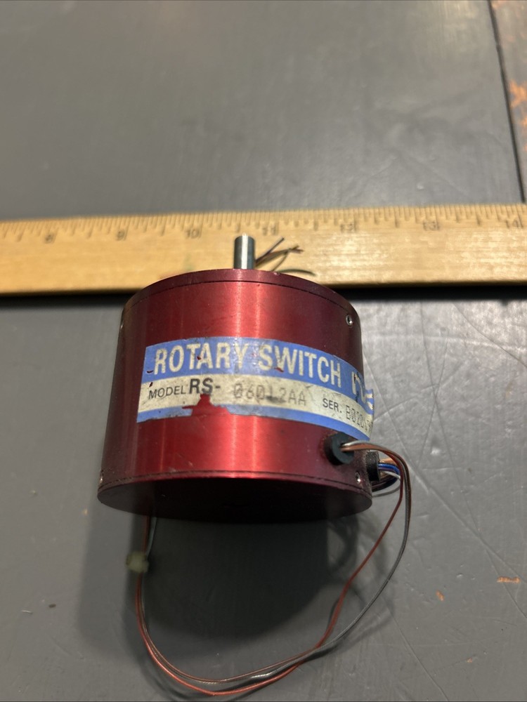 NSD CORP RS-06012A ROTARY SWITCH