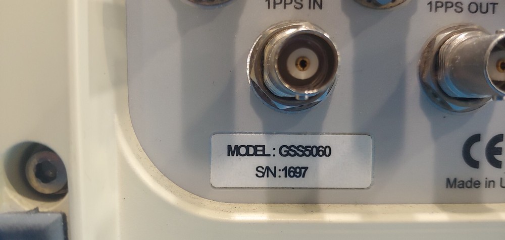 Spirent GSS5060: GPS Location Simulator, AS-IS (1697)