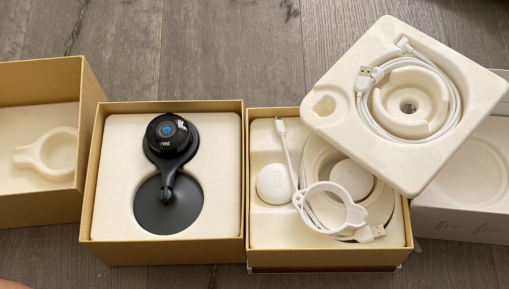 Google Nest Secure Smart Alarm System and Google Nest Cam Indoor Wired Security