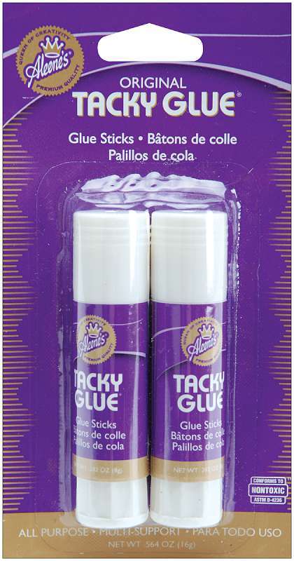 Aleene's Original Tacky Glue Sticks 2/Pkg .28oz