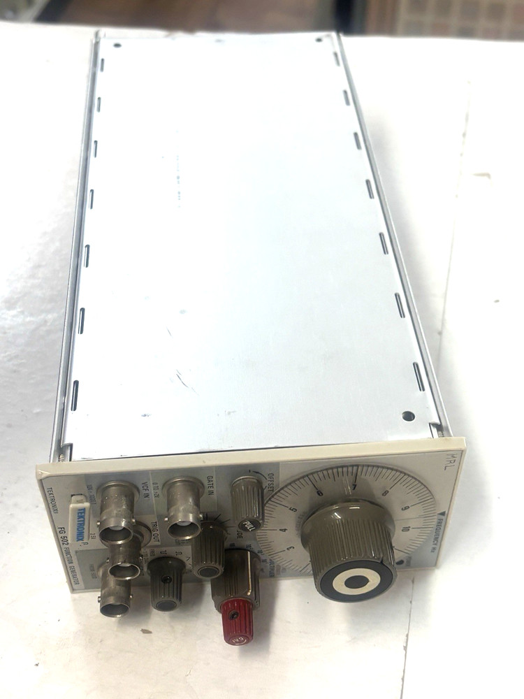 Tektronix FG502 Function Generator - TESTED AND FULLY WORKING FROM TM503 DECK