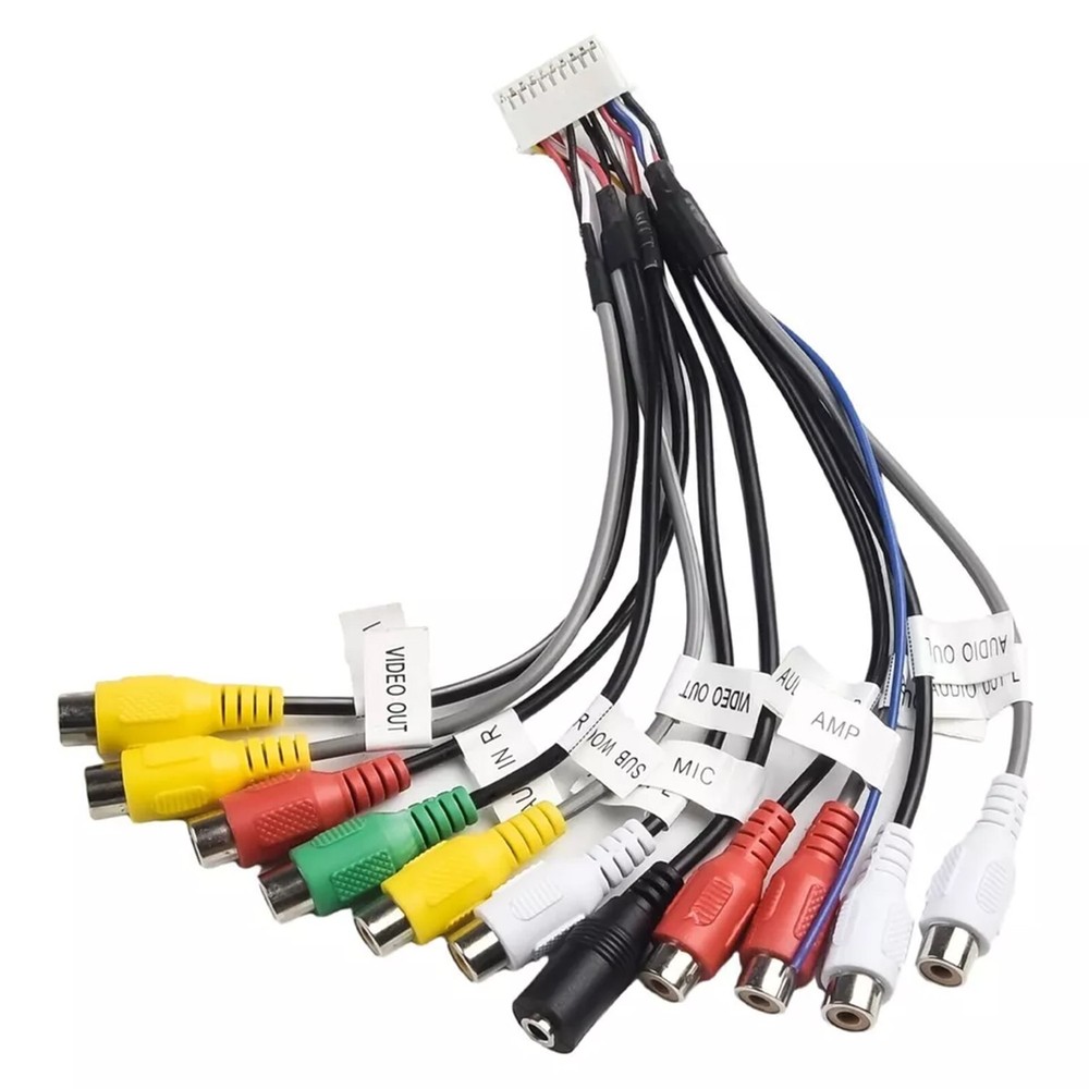 Precision Designed Dual XDCPA10BT AV Input Output Camera Cable Adapter 20 Pin